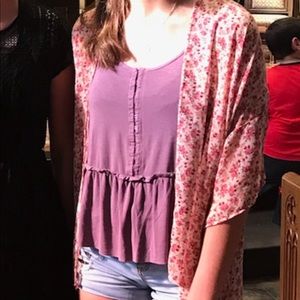 Purple American Eagle Tank